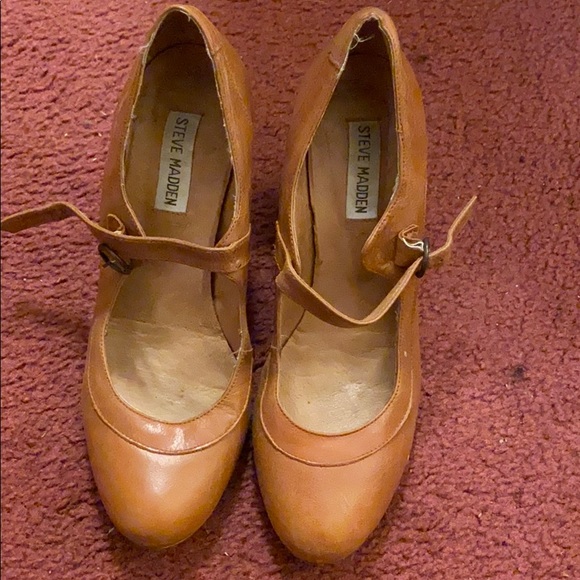 Cognac heels Very Comfortable - Picture 3 of 4